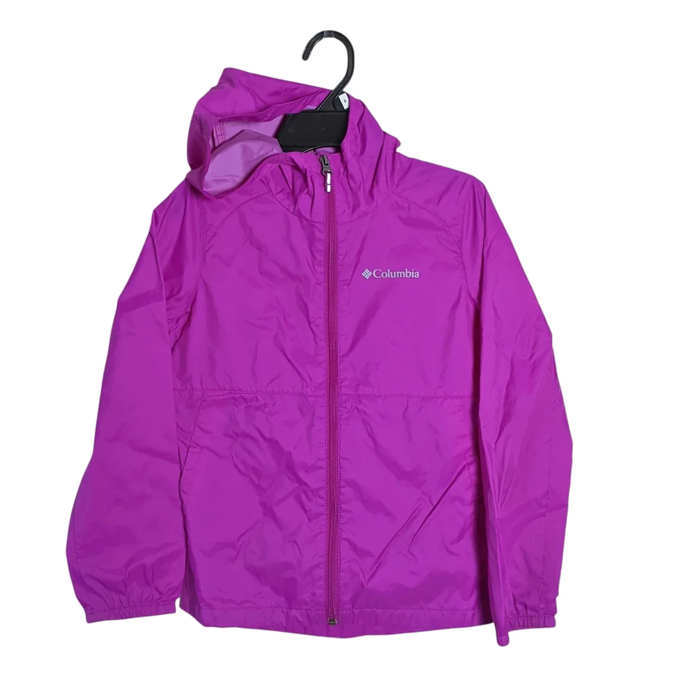 Columbia Girls Rain Jacket Size S 7-8